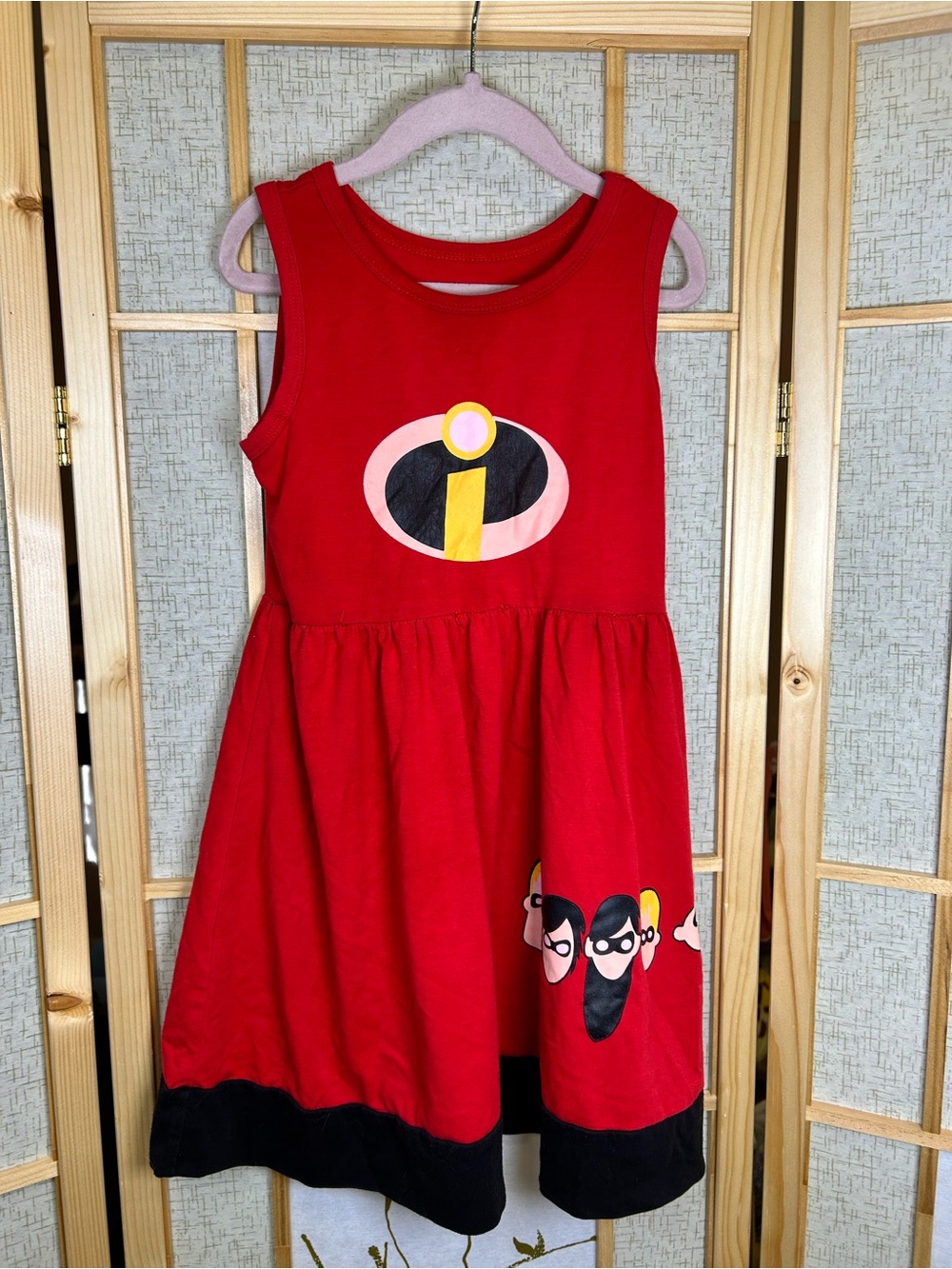Red Incredibles Kids Dress